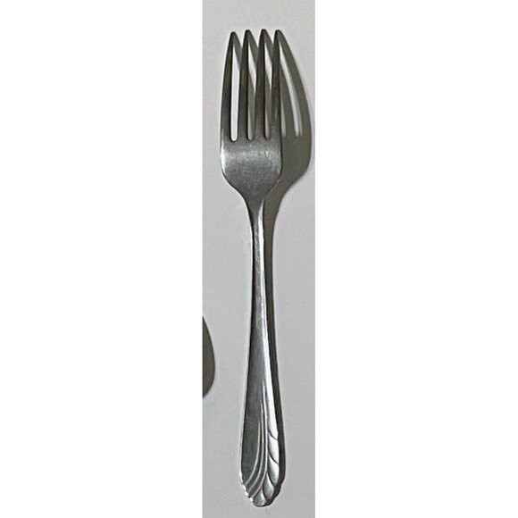 Oneida HEART OF SWEDEN 21 PCS Stainless Deluxe Silverware Flatware Oneidacraft - Picture 8 of 10